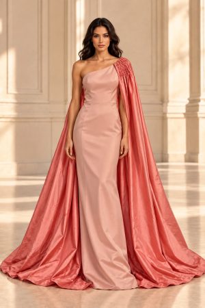 Flowing Cape Gown - Image 5