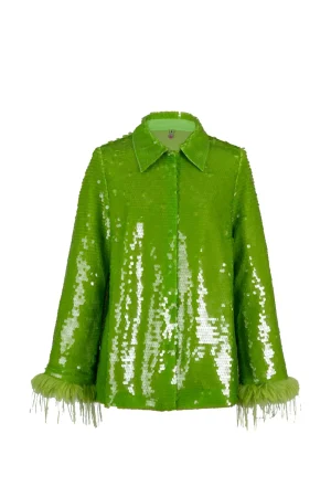 Alternative view of Oasis Top Sequin