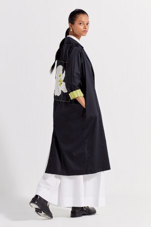 Alternative view of Black Cotton Embroidery