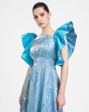 Alternative view of Dragon In Aquamarine Dress