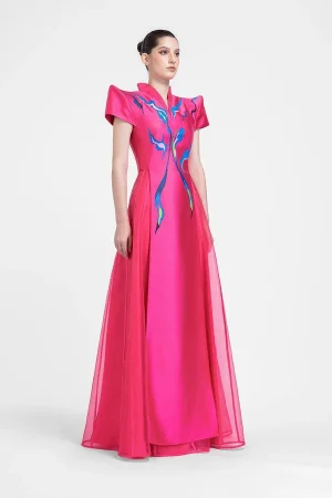 Alternative view of Azalea Hot Pink Dress