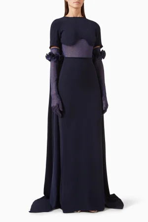 See-Through Under-Bust Dress