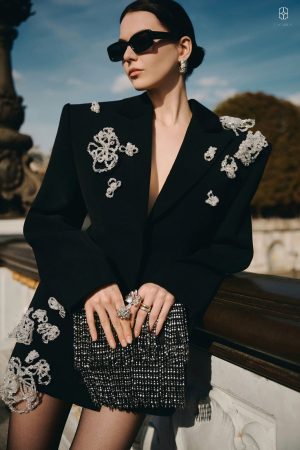 Alternative view of Polly Crepe Blazer