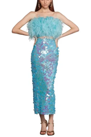 Coco Light Blue Skirt