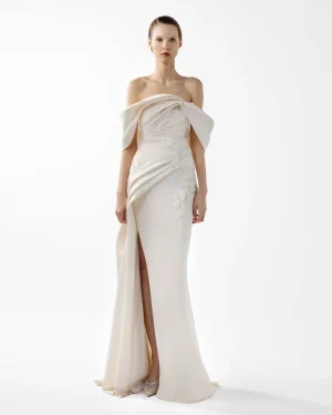 Temptation Cream Dress