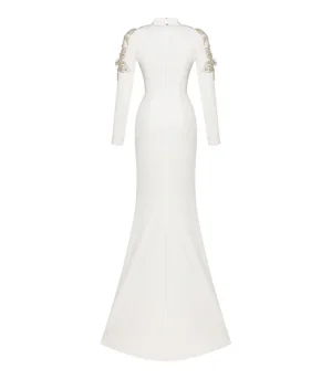 Alternative view of Crystal Embellished Gown