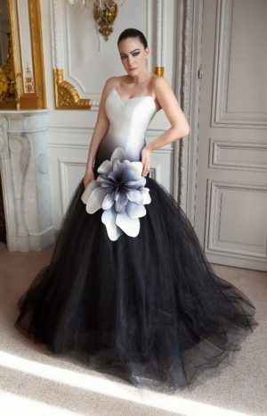Black&White Gown