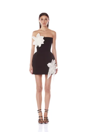 Jasmine Maraya Blk/Wht Dress