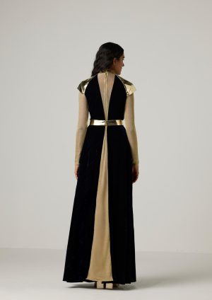Alternative view of Mettalic Velvet Kaftan