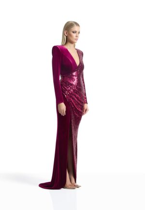 Alternative view of Perfume Exotico Sequin Gown