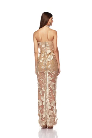 Alternative view of Jasmine Gold Dress