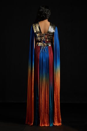 Alternative view of Multi Color Chiffon, Kaftan