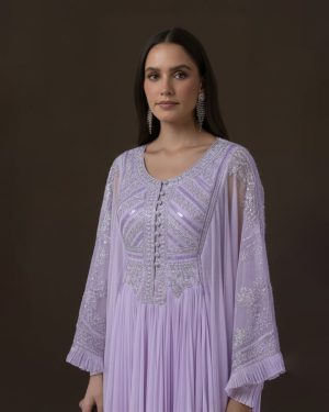 Alternative view of Purple Kaftan