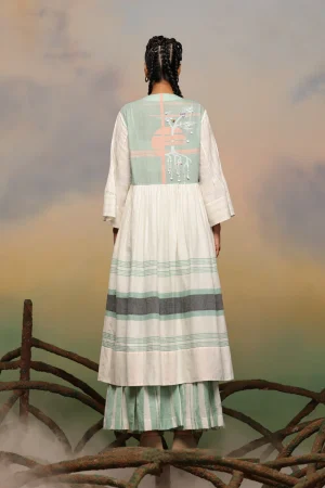 Alternative view of Garthered Dress Kaftan