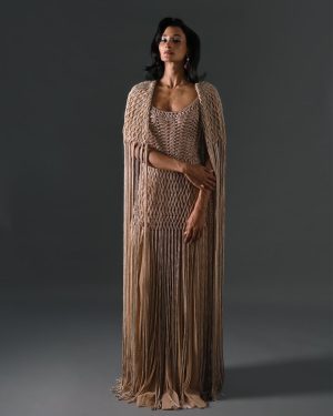 Dress with Cape Kaftan