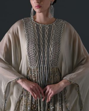 Alternative view of Grey Kaftan