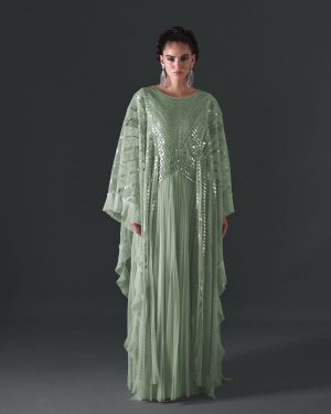 Green kaftan