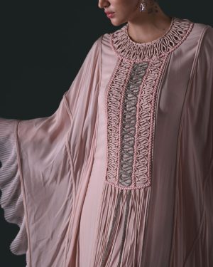 Alternative view of Pink Ruffle Kaftan