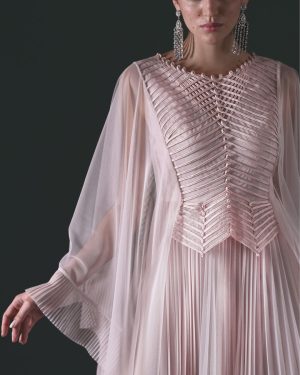 Alternative view of Light Pink Kaftan