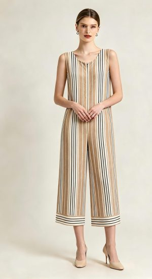 White/Beige Kaftan - Image 3