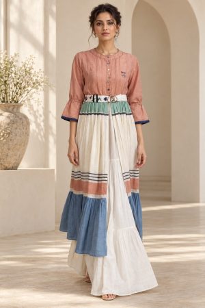 Multi Color Kaftan