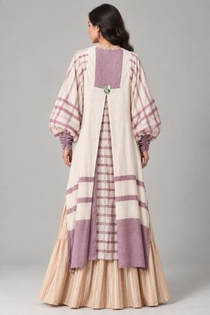 Alternative view of Purple Kaftan