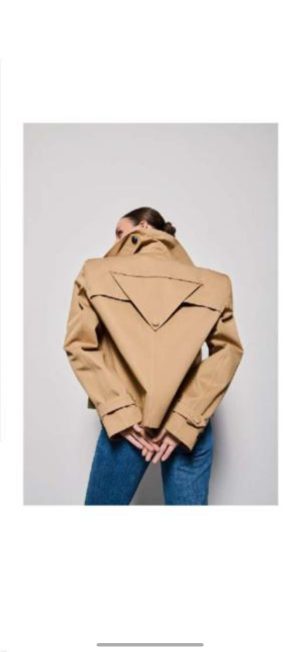 Alternative view of Cropped Trench Jacket