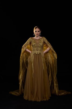 Golden Bronze Kaftan