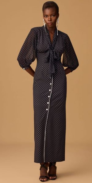 Black Polka Dots Dress