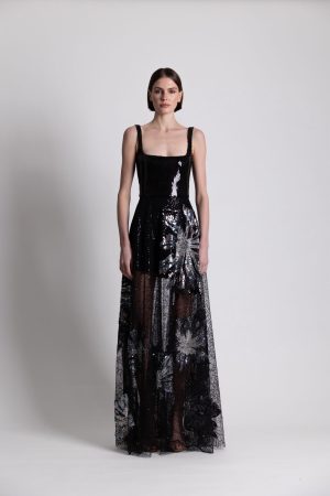 Spangle Sleeveless Dress