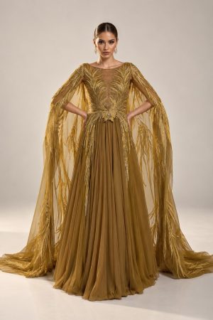 Golden Bronze Kaftan