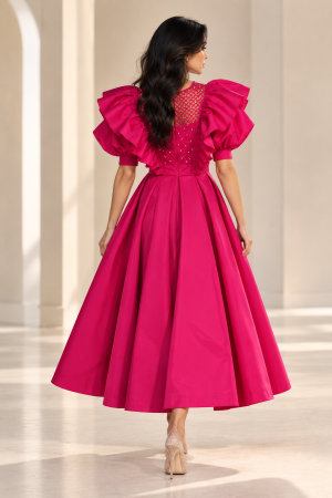 Fuschia Dress - Image 3