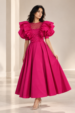Fuschia Dress