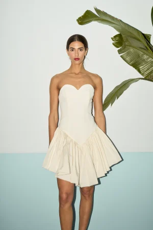 Jardin d'Eden Dark Beige Dress