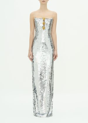 Vittoria Silver Gown