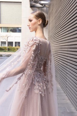 Alternative view of Blush Blue Gown