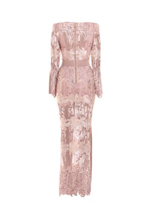 Alternative view of Violets and Music Nude Gown