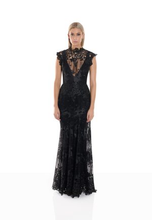 Stolen Dreams Black 2 pcs Gown