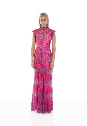 Stolen Dreams Fuchsia 2 pcs Gown