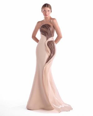 Sculpted Flow, Gown