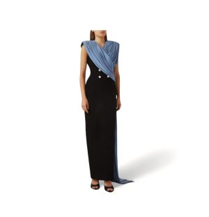 Phanton Black/Blue Dress