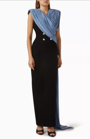Alternative view of Phanton Black/Blue Dress
