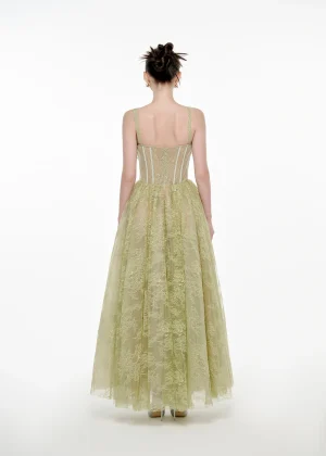 Alternative view of Carmell Green Dress