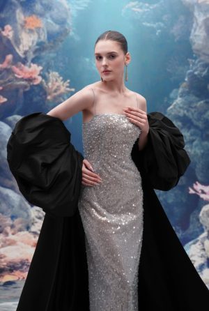 Alternative view of Alora Gown