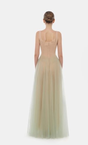 Alternative view of Mint Corset Tulle Dress