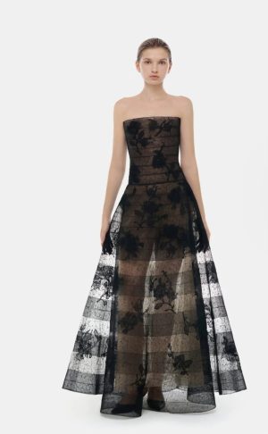 Black Floral Dress
