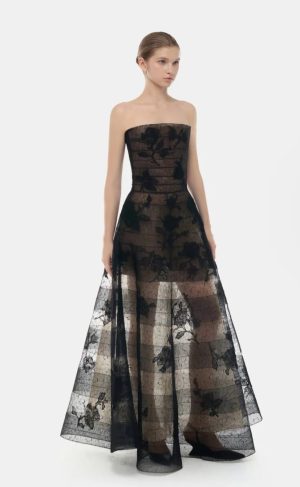 Alternative view of Black Floral Dress