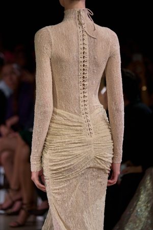 Alternative view of Beige Twisted Dress