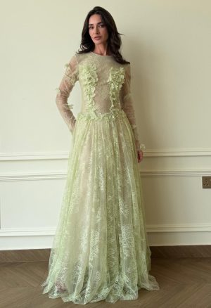 Alternative view of Light Green Dress