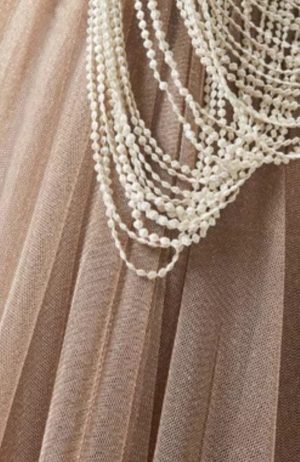 One-shoulder Draped Gown - Image 4